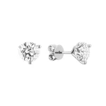 Clous d’oreilles en diamants synthétiques