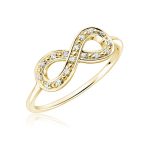 Bague "Infini" en diamants