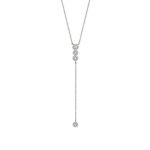 Collier Lariat en or et diamants