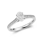 Bague de fiançailles en diamant