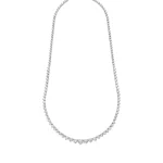 Collier tennis en diamants dégradés