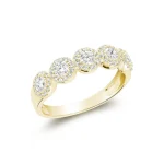Bague sertie en diamants